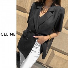 CL 셀린느 [C] 쉬폰 백 시스루 자켓 