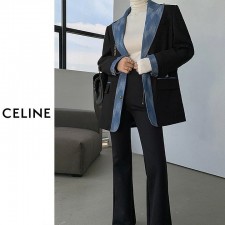 CL 셀린느 [C] 바르코 데님 배색자켓 