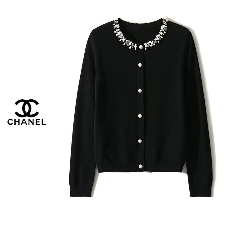 CN 샤넬 [C] 매드 비즈 가디건 