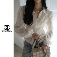 CN 샤넬 [C] 브리엘 블라우스 