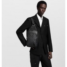 LV 루이비통 에비뉴 슬링 백 다미에 그라파이트 