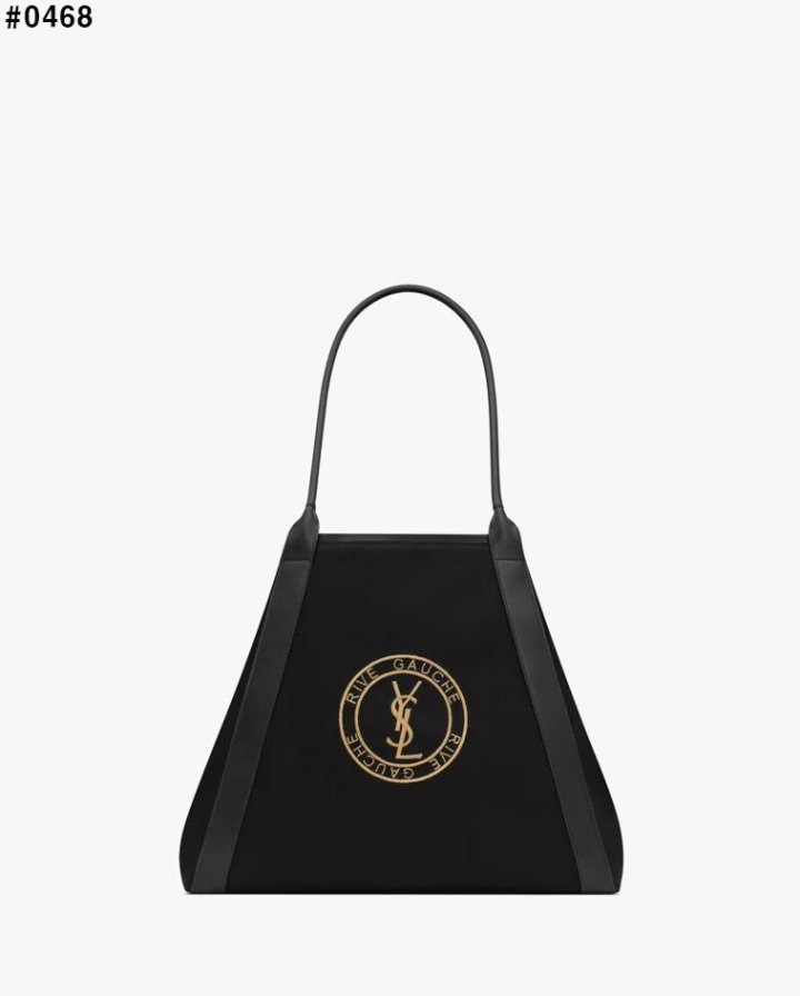 YS 생로랑 리브고쉬 캔버스 토트백