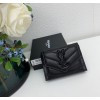 YS 생로랑 모노그램 보아1 엔벨로프 3단 반지갑 흑장 ✡ 