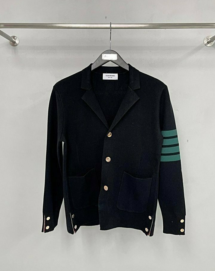 TB 톰브라운 T사선완장 금장 니트 블레이져 