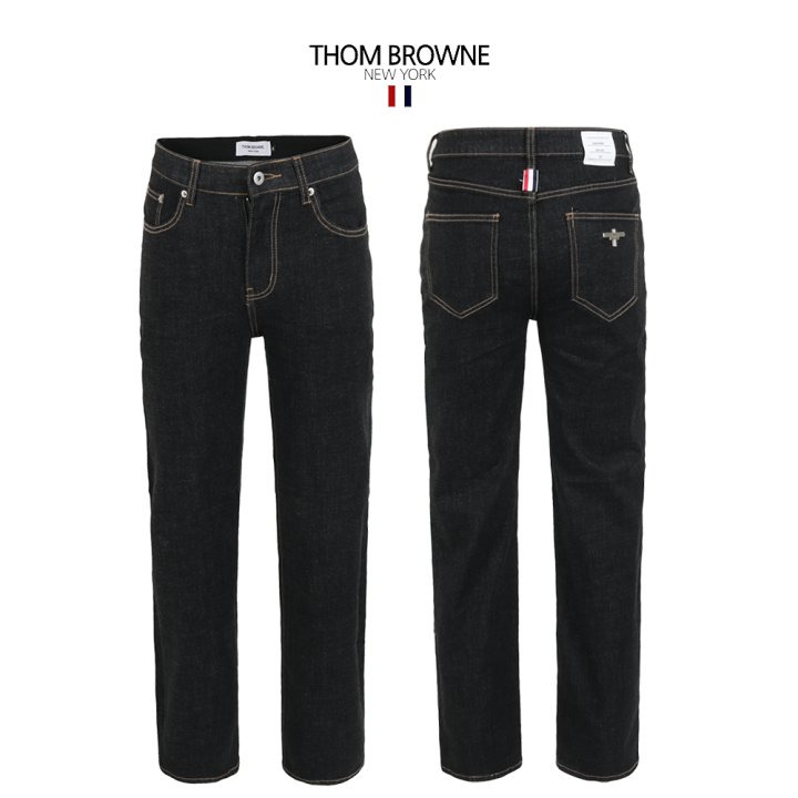 TB 톰브라운 스판 히든밴드 테이퍼드핏 데님 