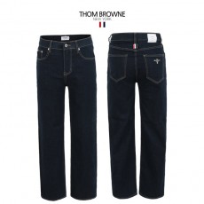 TB 톰브라운 진청 스판 히든밴드 테이퍼드핏 데님 