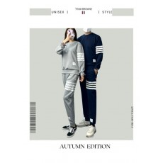 TB 톰브라운 골지 맨투맨 세트 