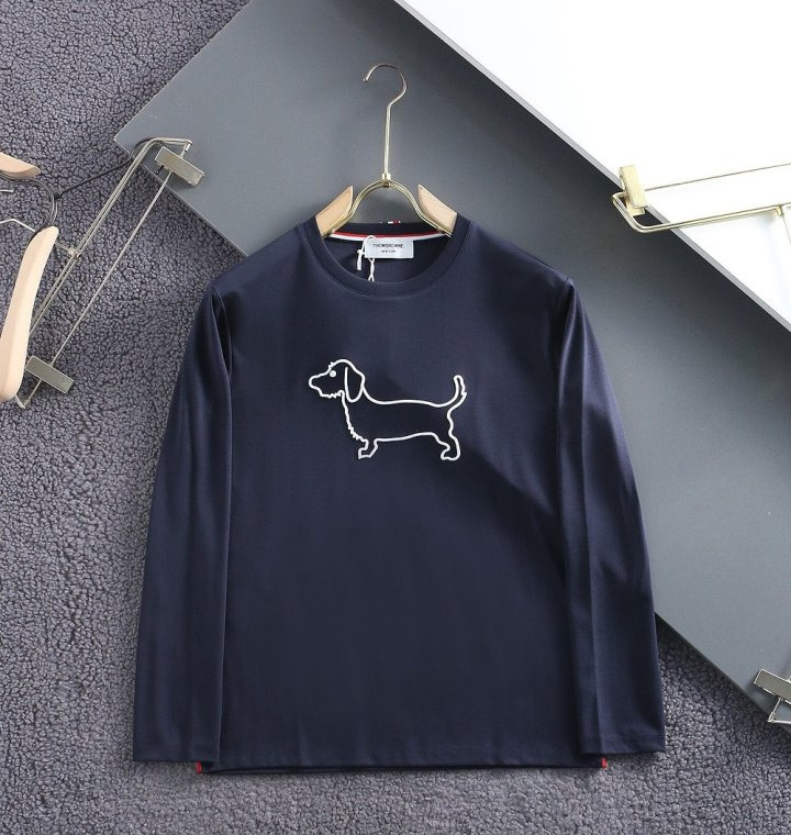 TB 톰브라운 도그로고 라운드 긴팔티셔츠 