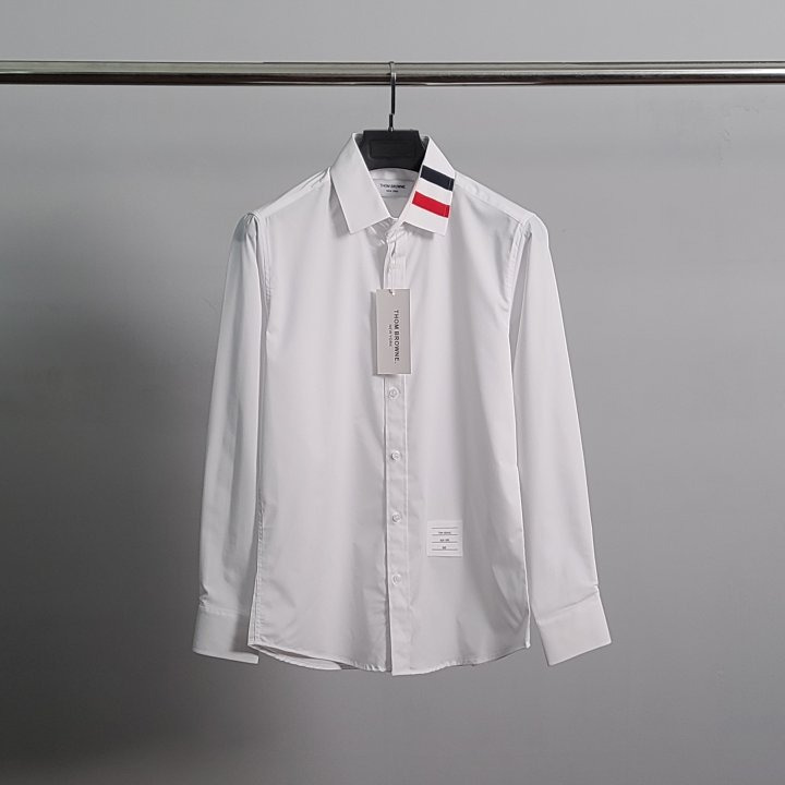 TB 톰브라운 넥 빅삼선 셔츠 
