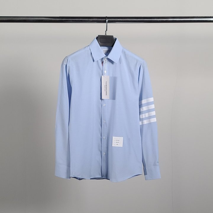 TB 톰브라운 사선완장 린넨 셔츠 