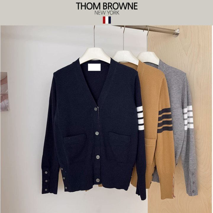 TB 톰브라운 브이넥 가디건