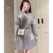 TB 톰브라운 T 휴먼 라운드 니트 (8127) 