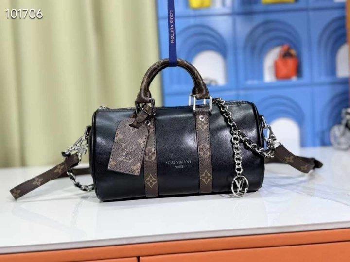 LV 루이비통 가죽 보스턴 