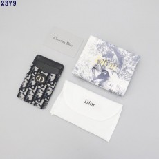 DO 디올 30 몽테인  오블리크 자카드 세이지 카드 홀더 블랙?