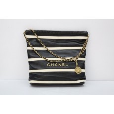 CN 샤넬 22백 블랙 & 골드 뉴 컬러