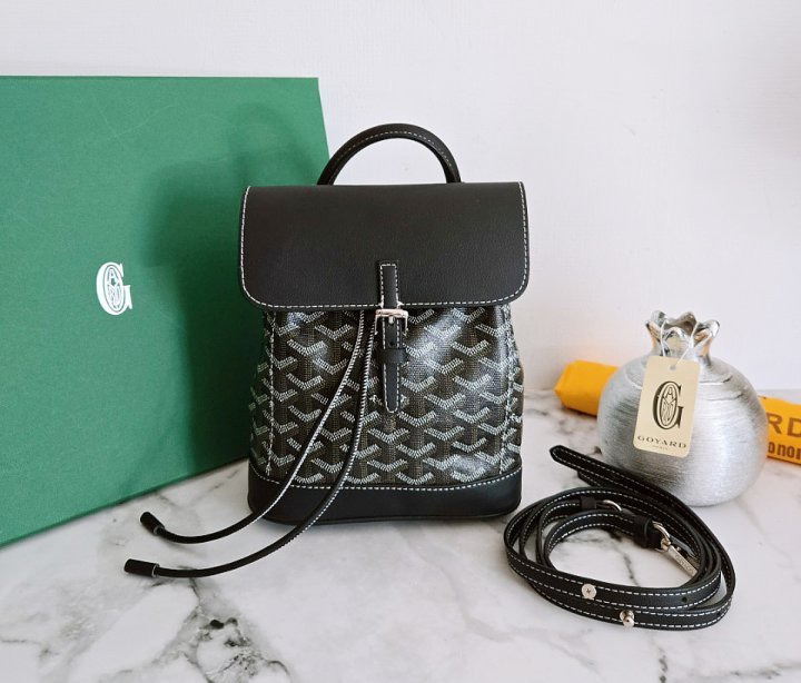 GY 고야드 알팡 백팩 미니 블랙