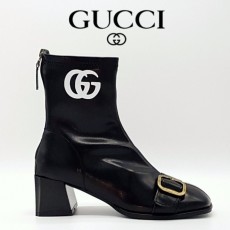 GC 구찌 여성 더블 G 소프트 앵클 부츠