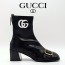 GC 구찌 여성 더블 G 소프트 앵클 부츠