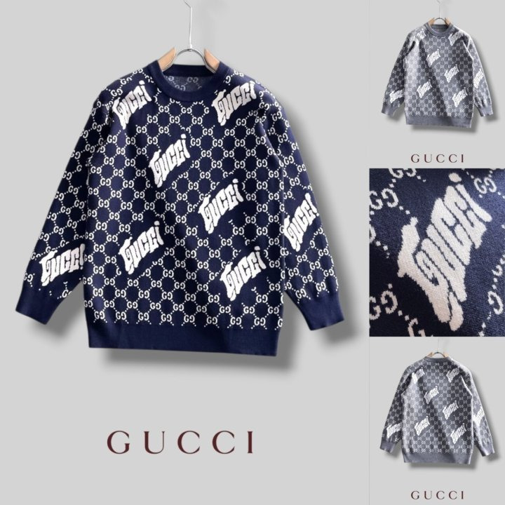 GC 구찌 25 G 패턴 로고 니트 