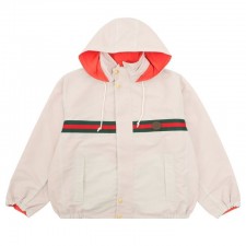 GC 구찌 GC 2605 웹 리버시블 후드 집업 자켓 