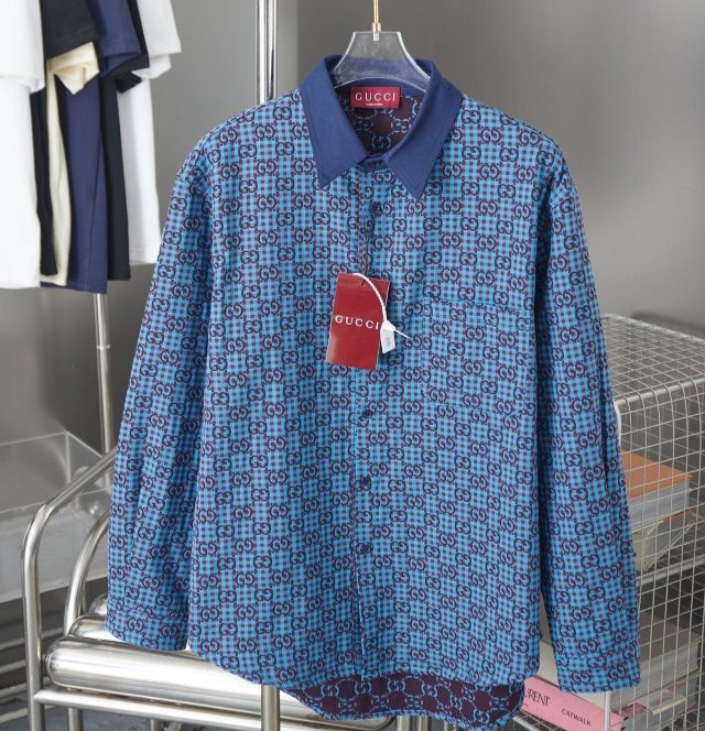 GC 구찌 GC 2680 비쉬 자카드 셔츠 