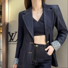 LV 루이비통 모노그램 포인트 데님 자켓 