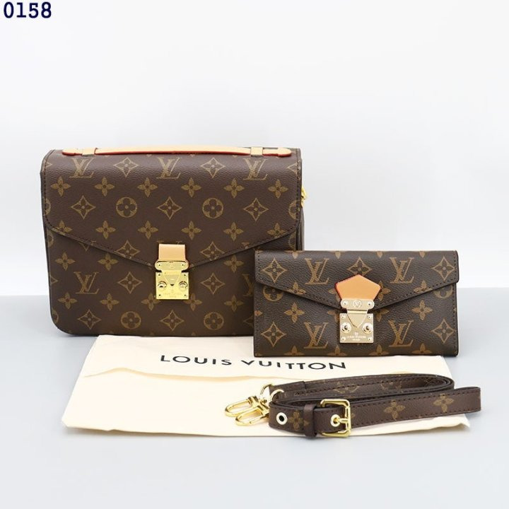 LV 루이비통 포쉐트 메티스 모노그램 숄더백 & 모노그램 팔라스 장지갑