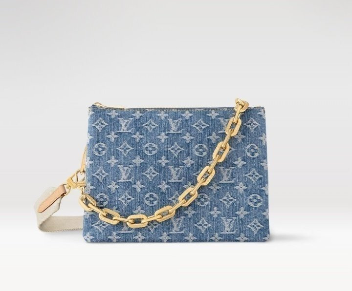 LV 루이비통 Lv 쿠상 데님 