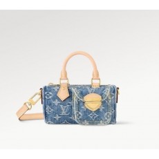 LV 루이비통 Lv 나노스피디 데님 