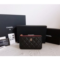 CN 샤넬 [ 고급 박스 ] 캐비어 미니클러치 금장 