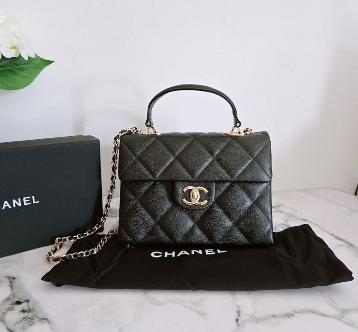 CN 샤넬 [ 고급 ] 24P 탑핸들 스몰 플랩백 1 