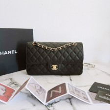 CN 샤넬 [ 고급 ] 리뉴얼 클래식 캐비어 미듐 금장 1 