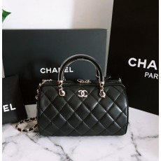 CN 샤넬 [고급 ] AP4411 25크루즈 램스킨 탑핸들 미니 볼링백 1 