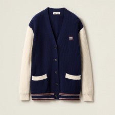 MU 미우미우 여성 울캐시 가디건-1375 