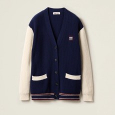 MU 미우미우 여성 울캐시 가디건-1375 