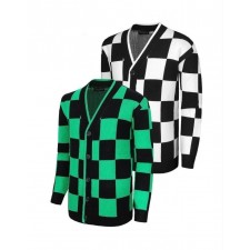 LV 루이비통 모노 울 자수 가디건