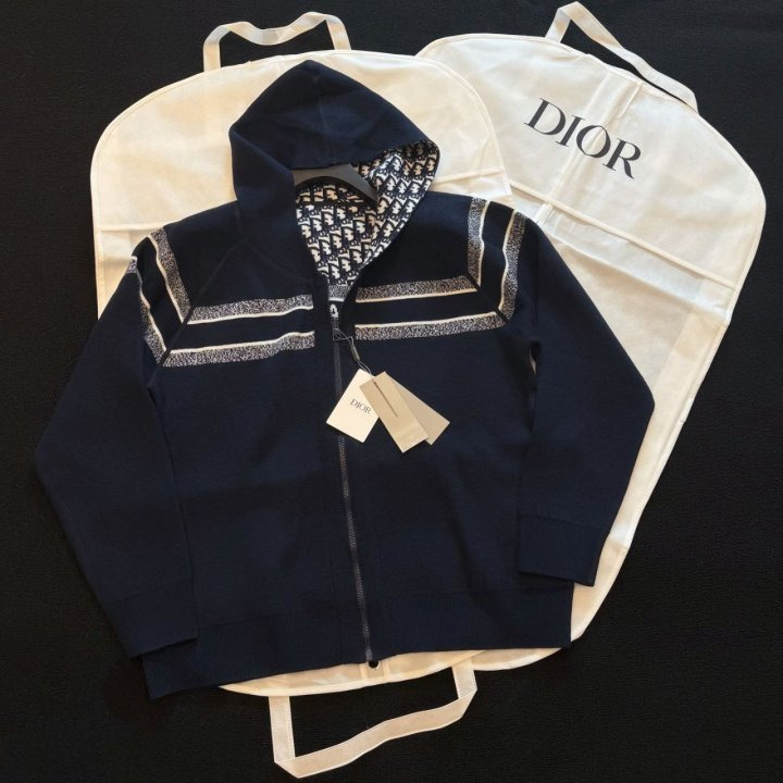 DO 디올 오블리크 리버시블 후드 집업 가디건 - 수입 