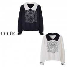 DO 디올 [D] 나비 자수 카라니트 