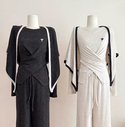 DO 디올  cd 숄 니트&팬츠 세트