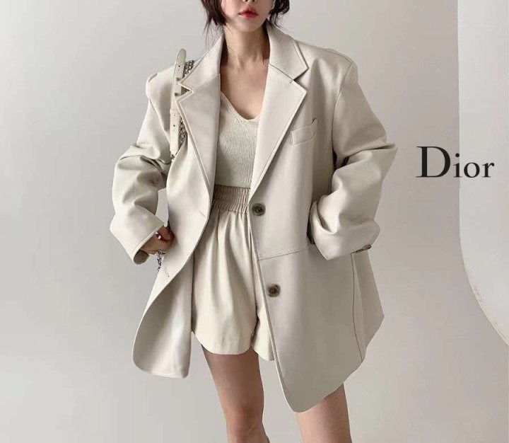 DO 디올 오버핏 레더자켓 