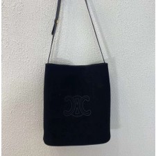 CL 셀린느 스웨이드 숄더백 