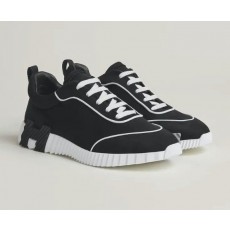 HM 에르메스 수입 바운싱 스니커즈 테크니컬 저지 코트스킨 