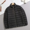 PD 프라다 수입 리나일론 경량 숏 패딩 