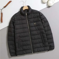 PD 프라다 수입 리나일론 경량 숏 패딩 