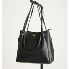 PD 프라다 레더 금장 투웨이 백