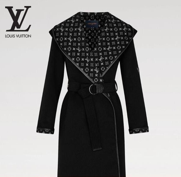 LV 루이비통 모노그램 세무 로브코트 