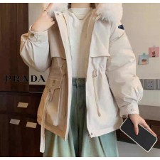 PD 프라다 후드퍼밍크패딩 