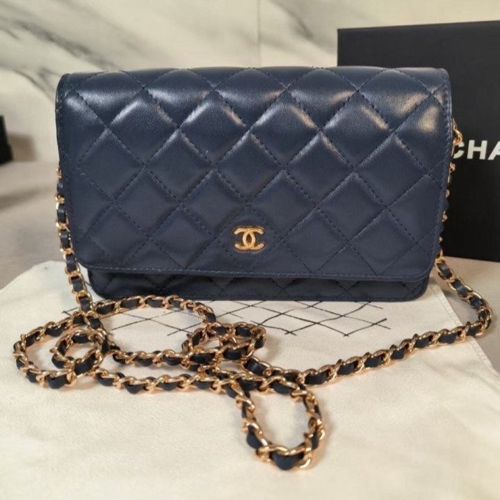 CN 샤넬 램스킨 woc 크로스백