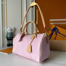 LV 루이비통 데님 소프트 보스턴  