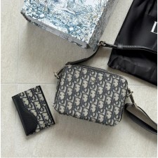 DO 디올 숄더 스트랩 파우치 베이지 + 카드지갑 